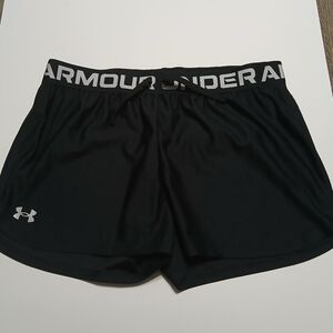Under Armour Black‎ Athletic Shorts with Lightweight Performance Material